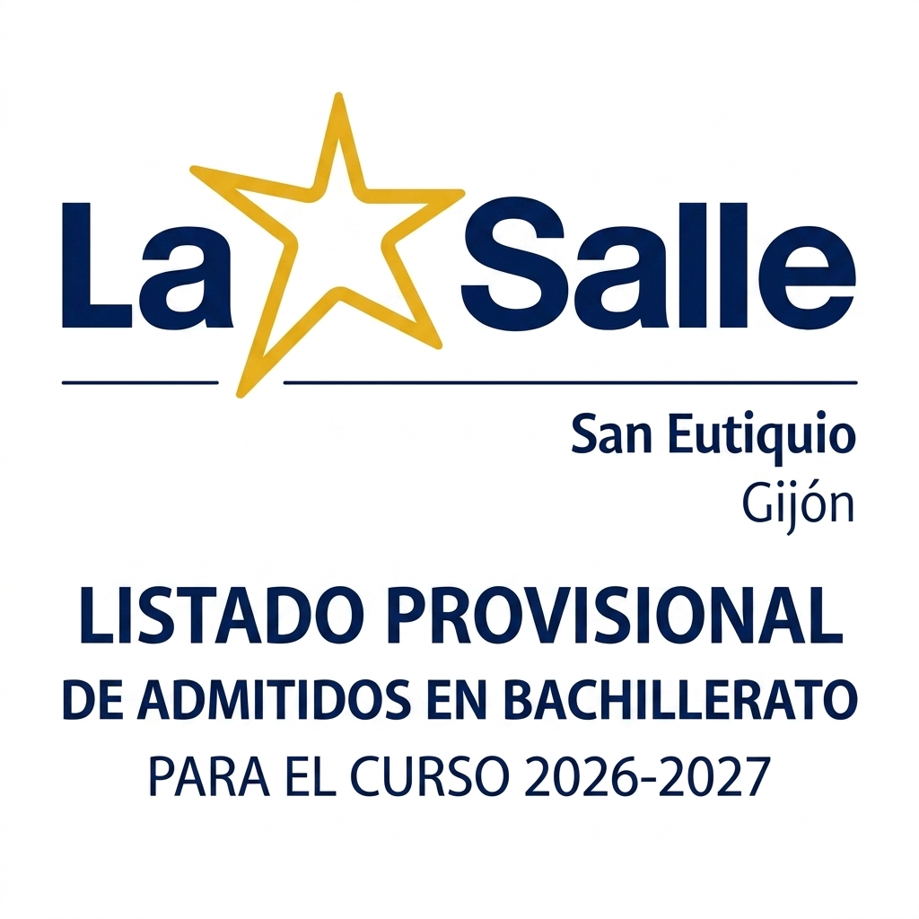 Listado provisional de admitidos Bachillerato curso 2026-2027