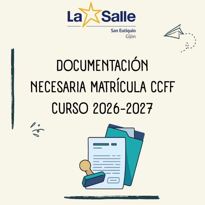 Documentación necesaria matrícula CCFF curso 2026-2027